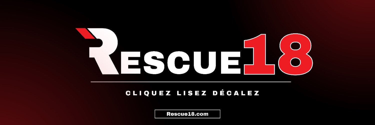 Rescue 18 - Infos & Secours Pompiers banner