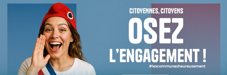 AMF | Association des maires de France banner