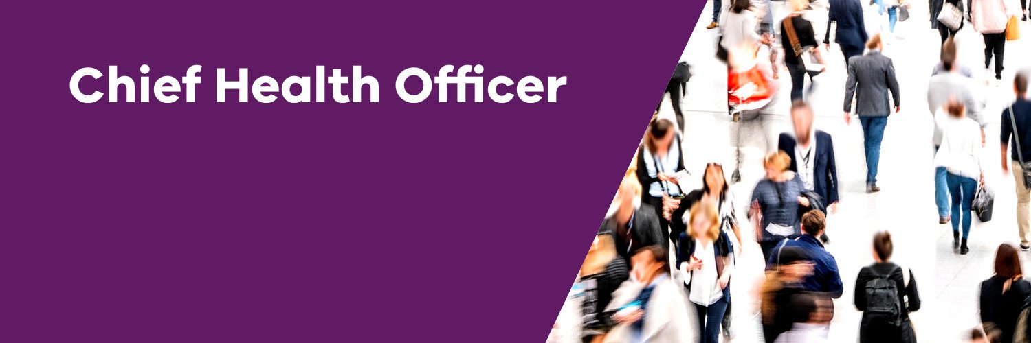 Chief Health Officer, Victoria banner