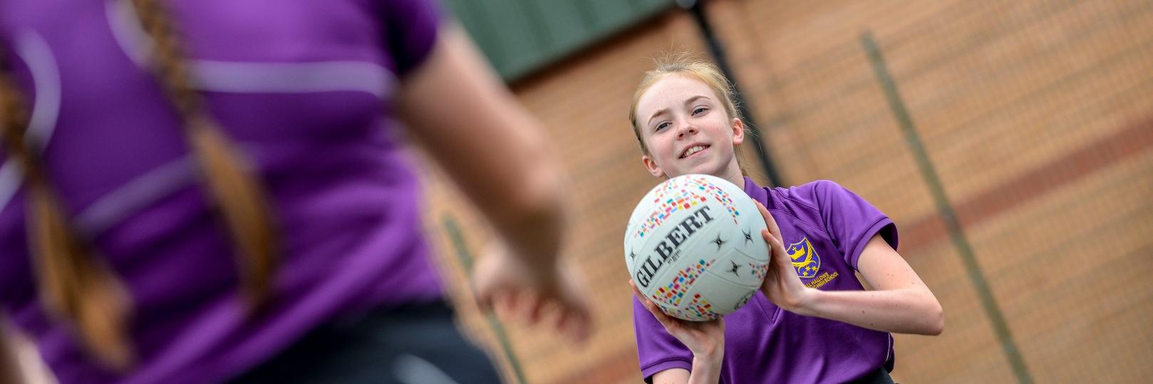 All Hallows CHS P.E Department banner