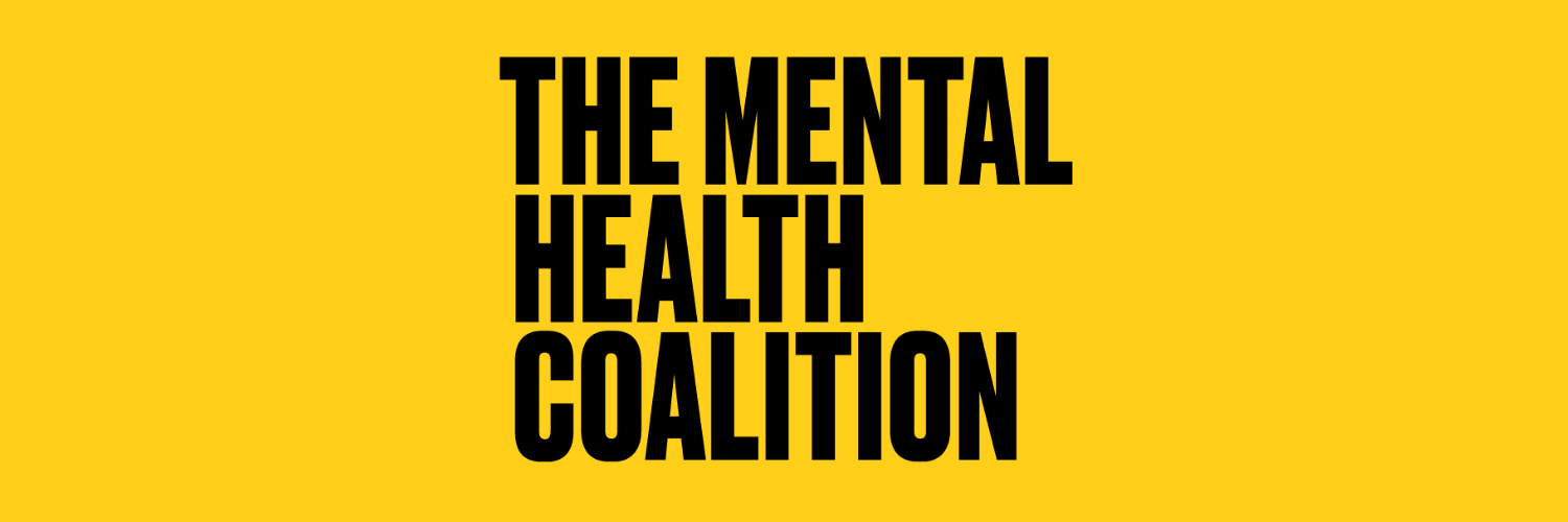The Mental Health Coalition's banner