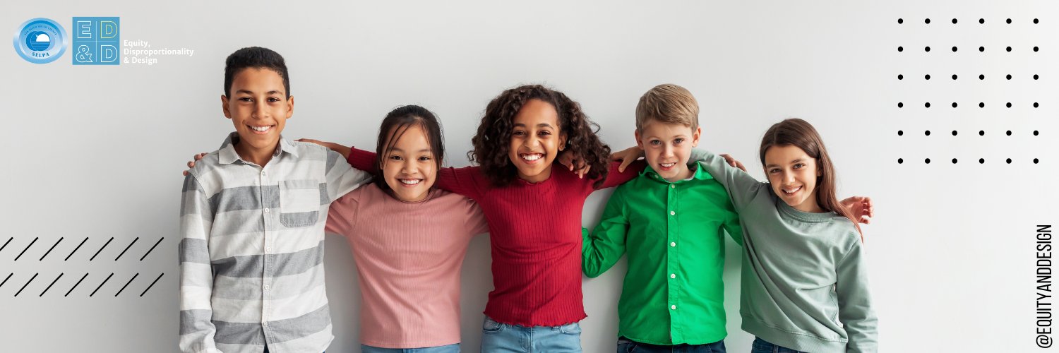 Equity, Disproportionality & Design banner
