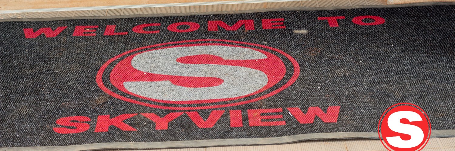 Skyview Department Store banner
