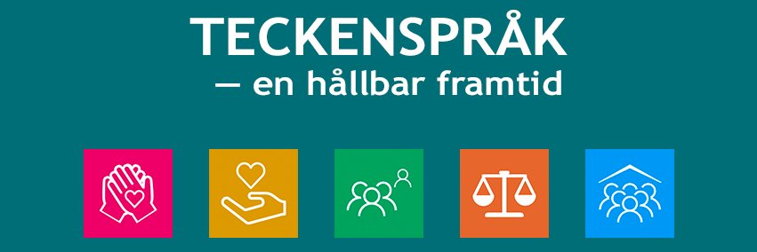 Sveriges Dövas Riksförbund banner