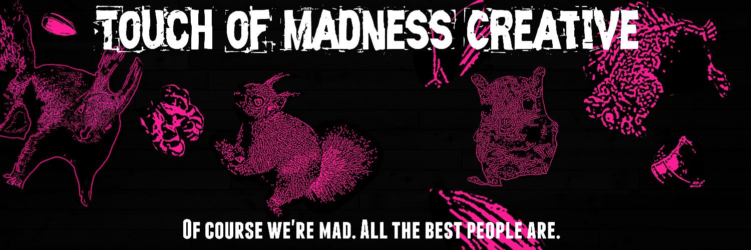 Touch of Madness Creative 🇵🇸🇨🇩🇾🇪 banner