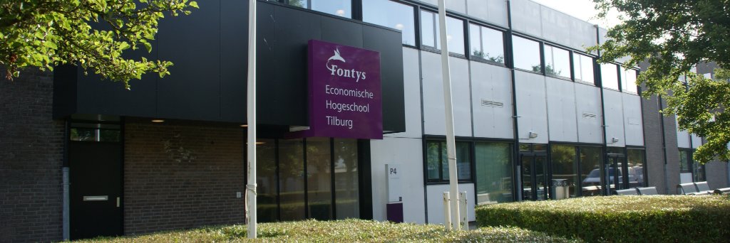 Fontys Economische Hogeschool Tilburg banner