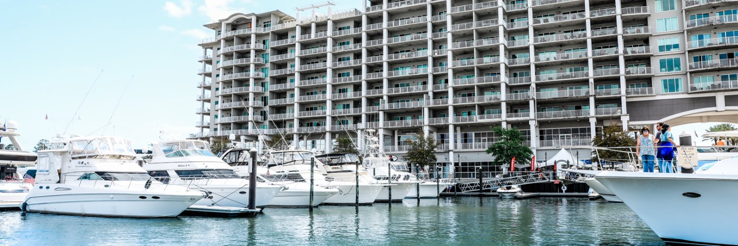 The Wharf banner
