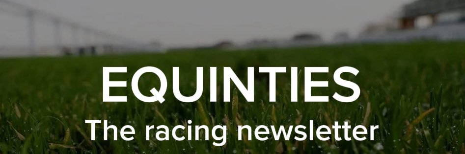 the racing newsletter banner