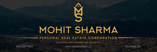 Mohit Sharma - Personal Real Estate Corporation Profile Banner