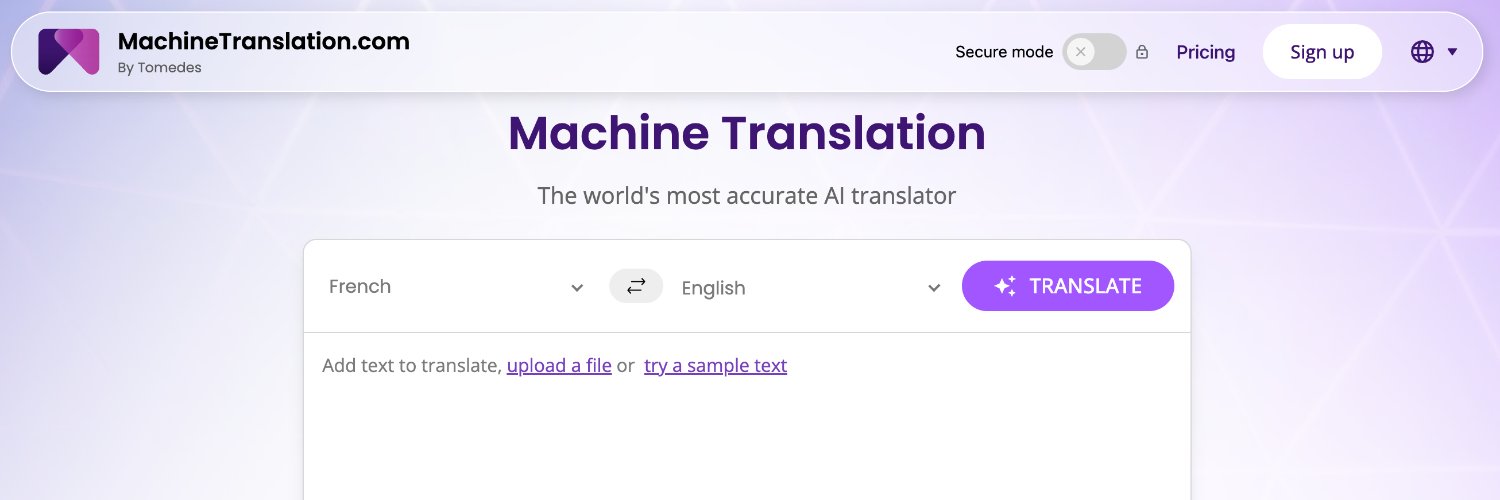 Twitter banner for @translations