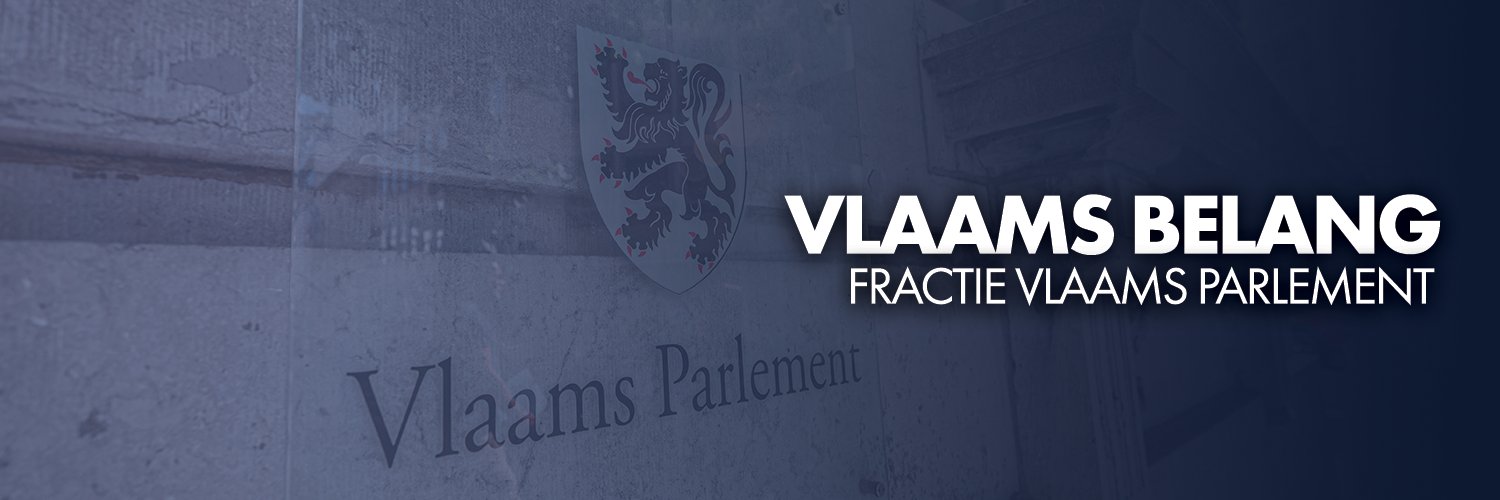 Vlaams Belang - Vlaams Parlement's banner