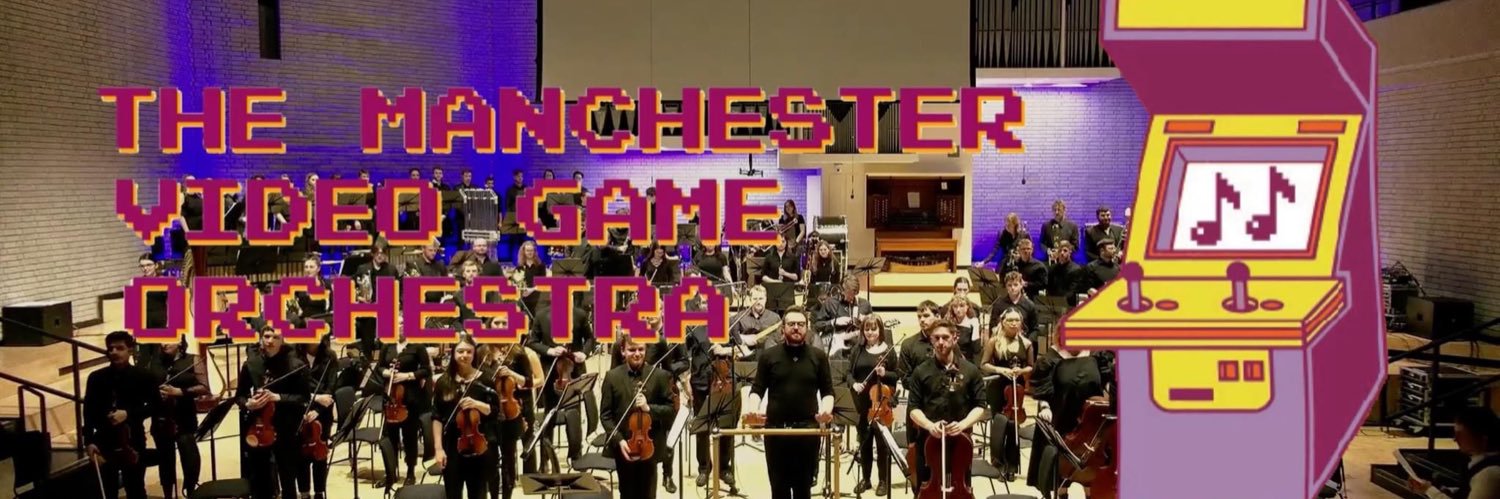 The Manchester Video Game Orchestra banner