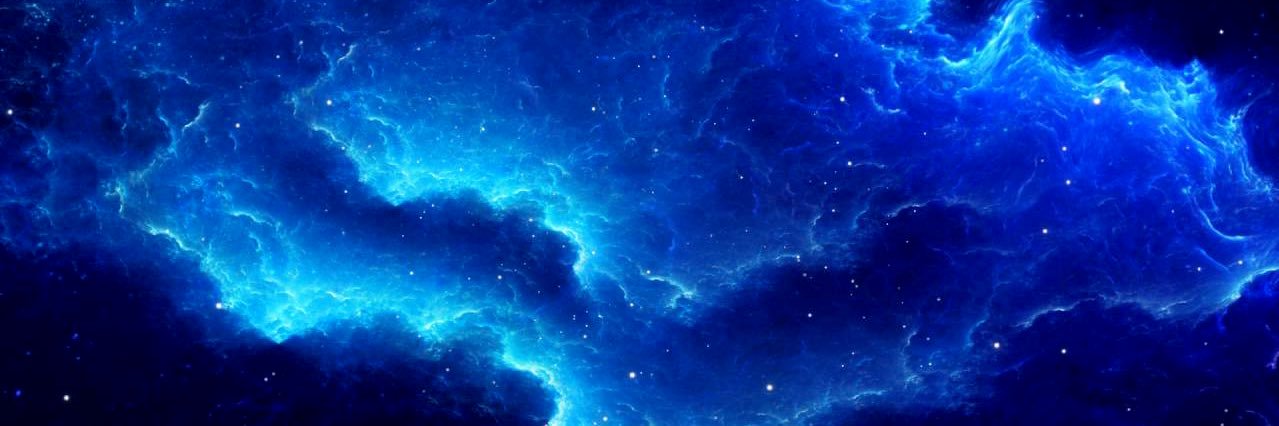 Blue banner