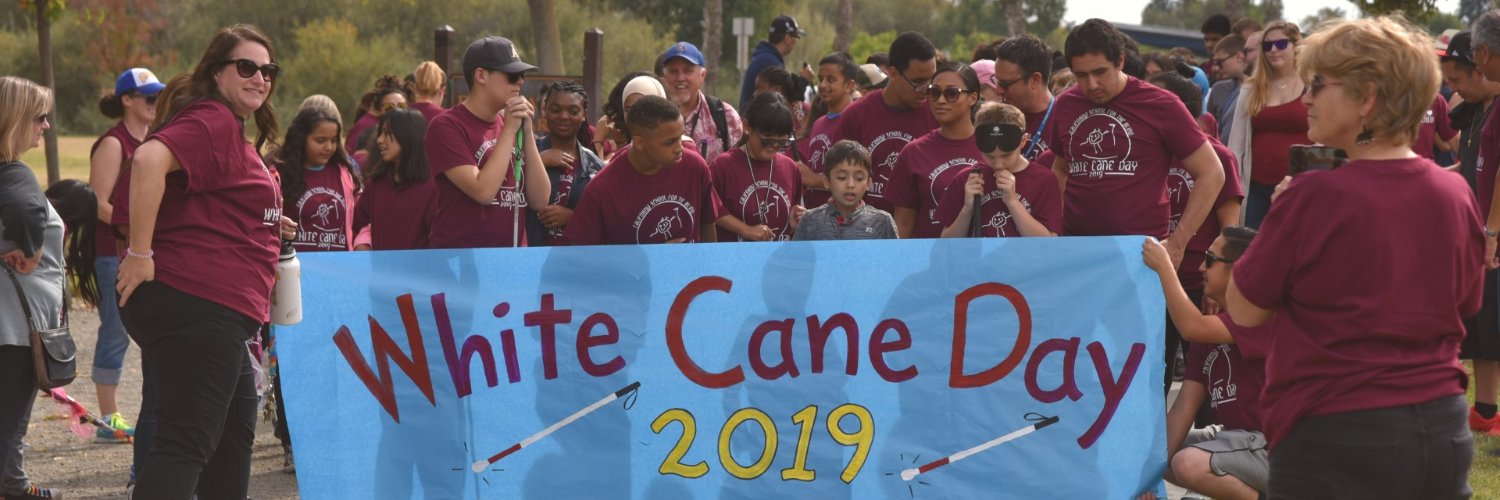 California School for the Blind banner