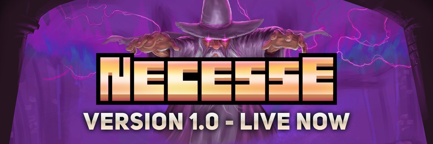 Necesse - Version 1.0 LIVE NOW! banner