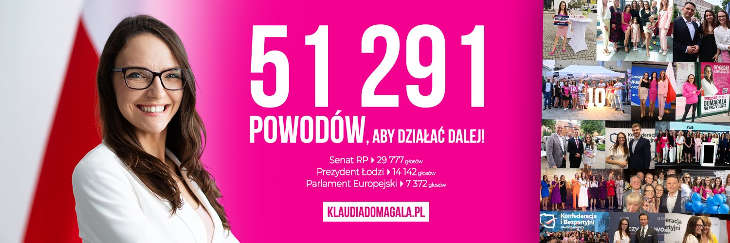 Klaudia Domagała's banner