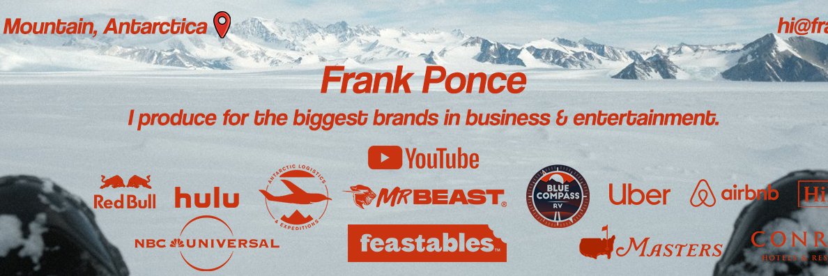 frankponce's profile banner image