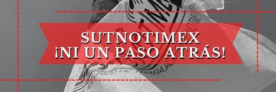 SUTNOTIMEX banner