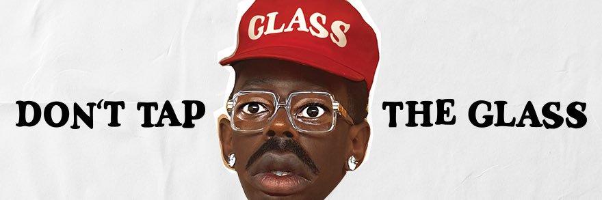 Dave Striderrr didn’t tap the glass's banner