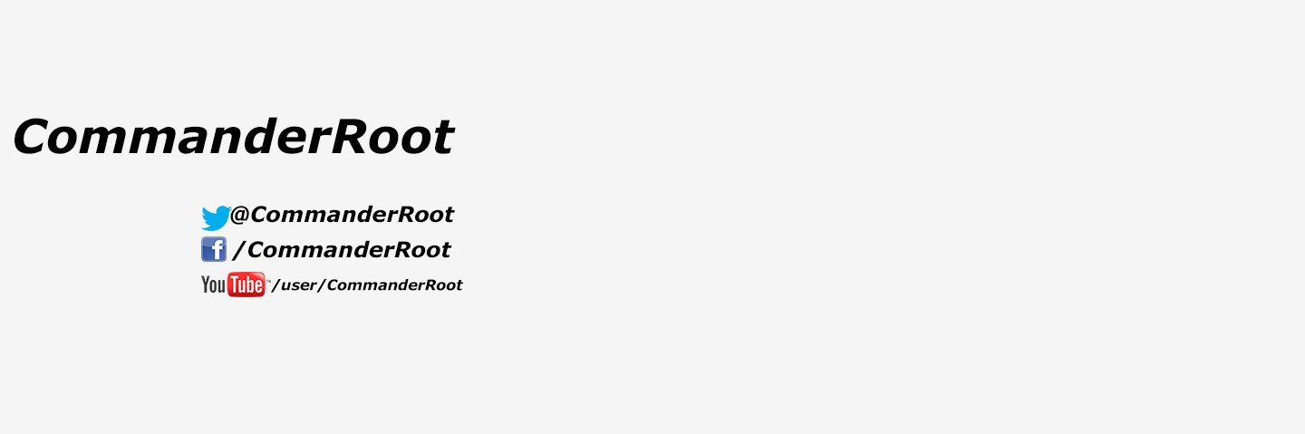 CommanderRoot banner