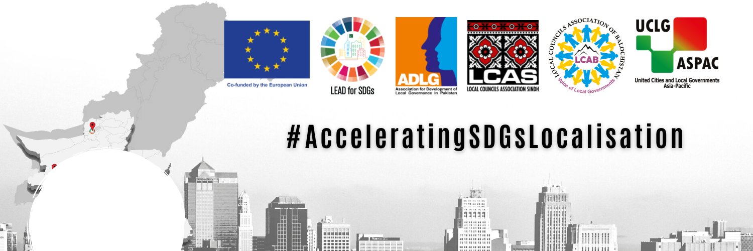 Twitter banner for @LEAD4SDGs