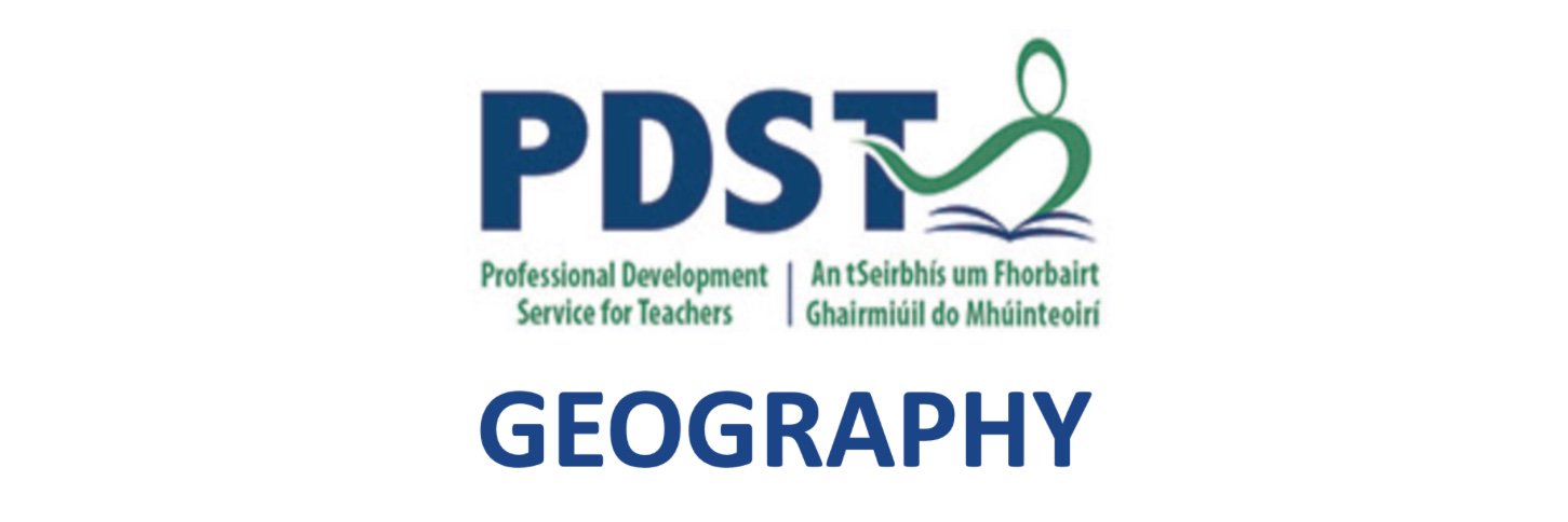 PDST Geography banner