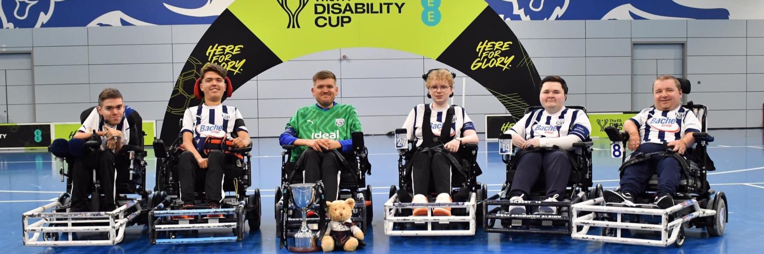 WBA Powerchair Football Club banner
