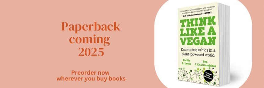 Think Like A Vegan banner