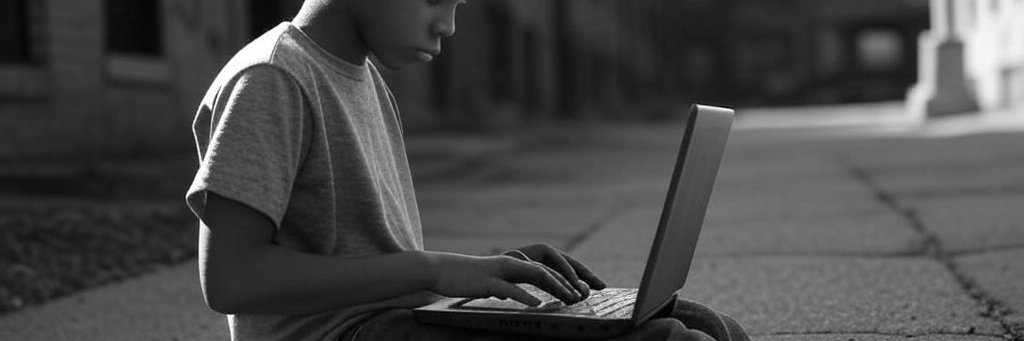 Dot dot dit dit dot dot dash banner