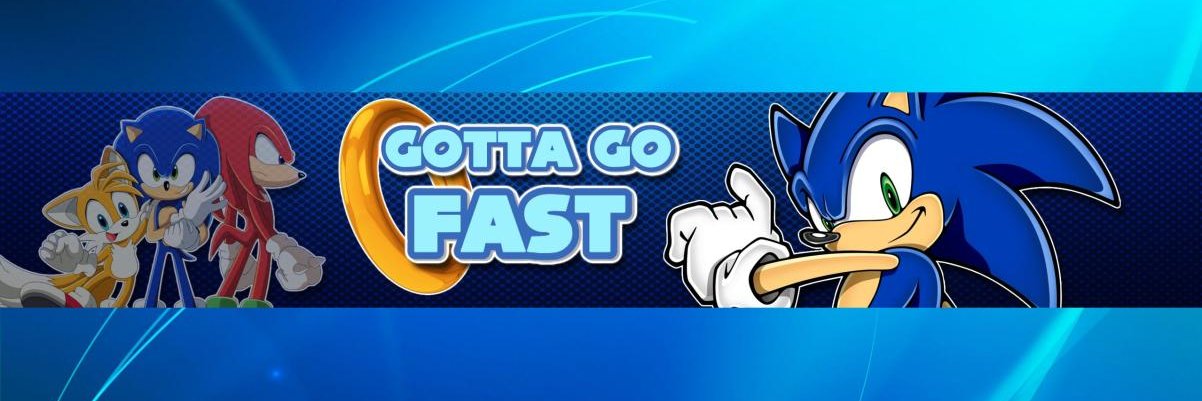 Gotta Go Fast!'s banner