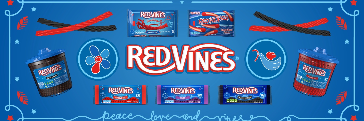 Red Vines banner
