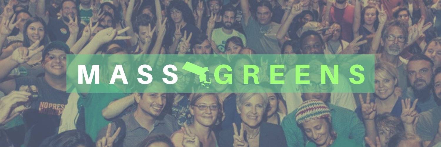 Green Party of MA, USA banner