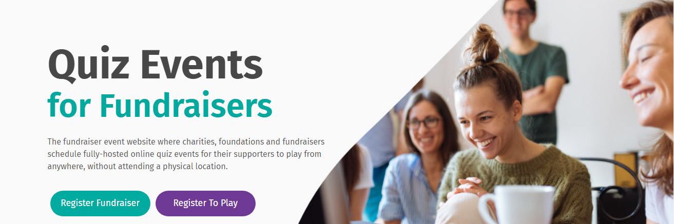 Virtual Quiz Events for Fundraisers banner