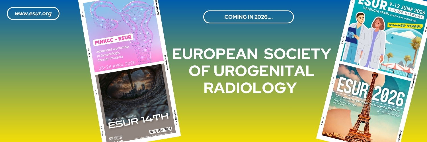 European Society of Urogenital Radiology banner