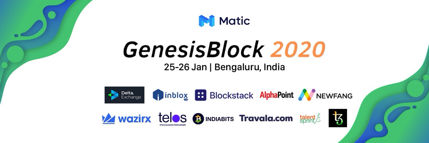 Genesis Block Conference Profile Banner