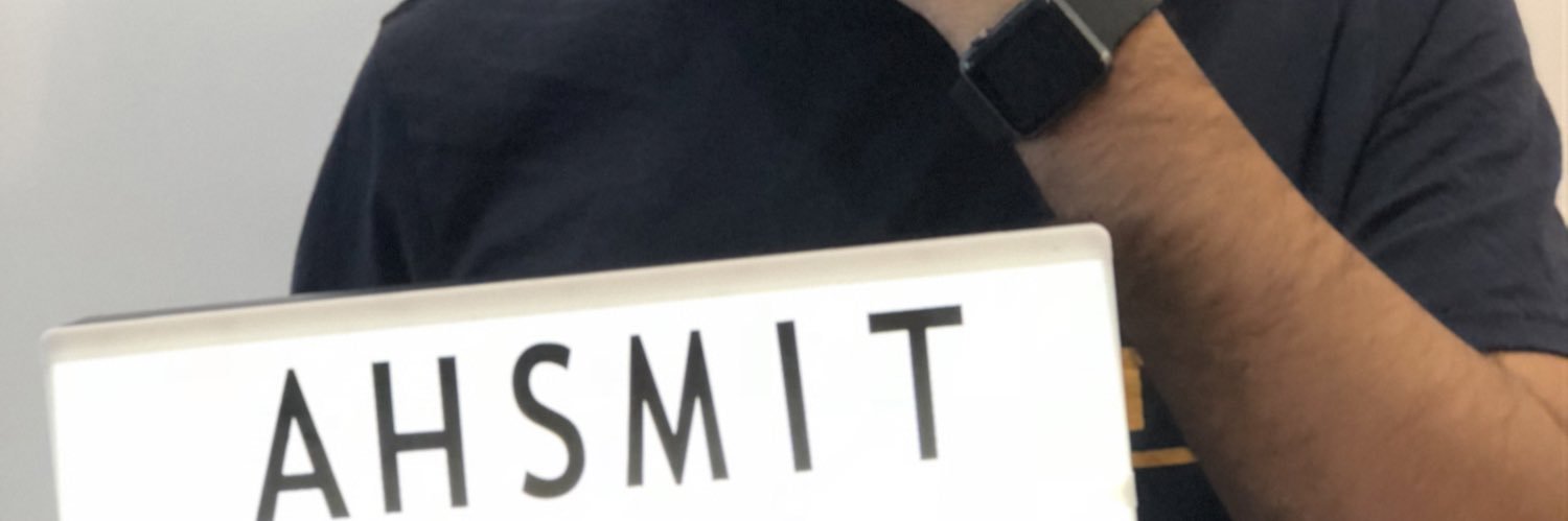 AhsmitS's profile banner image
