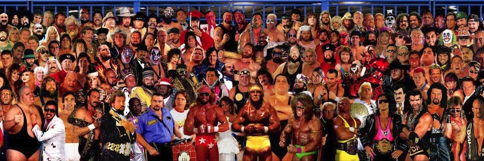 WWF Wrestling's banner
