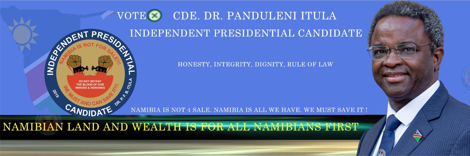 Panduleni F B Itula Profile Banner