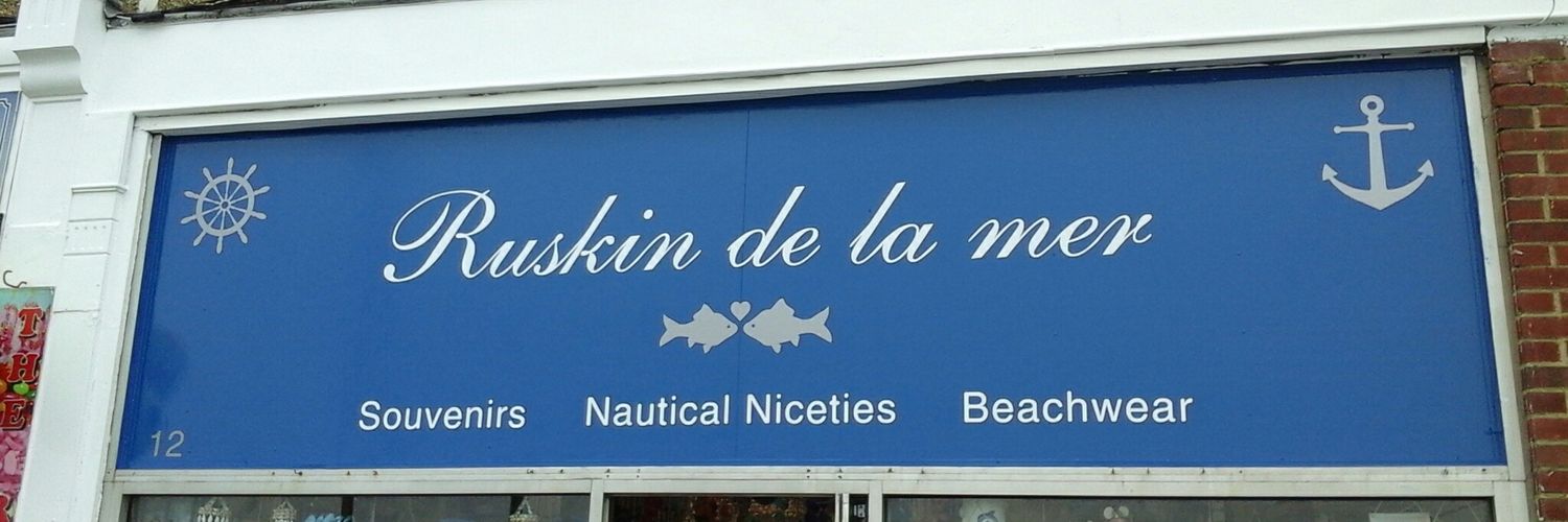 Ruskin de la mer banner
