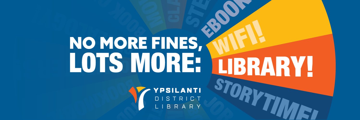 Ypsilanti District Library banner