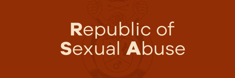 Republic of Sexual Abuse banner