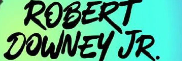 Robert Downey Jr Fan banner