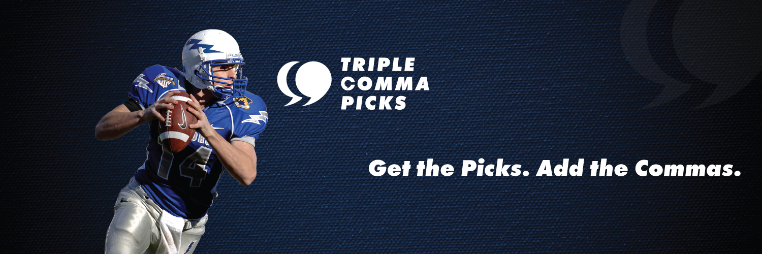 Triple Comma | Sports Investing banner
