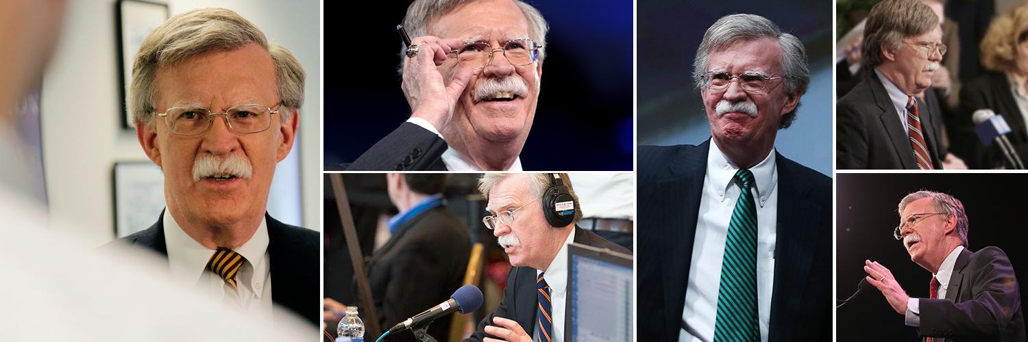 John Bolton's banner