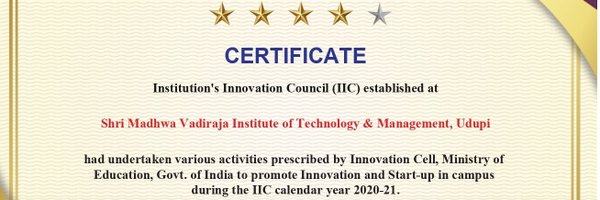 Institution's Innovation Council-SMVITM Profile Banner