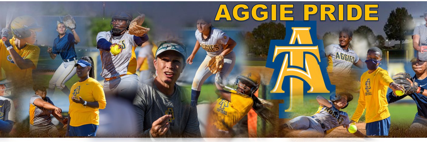 The Official NC A&T Aggie Softball's banner