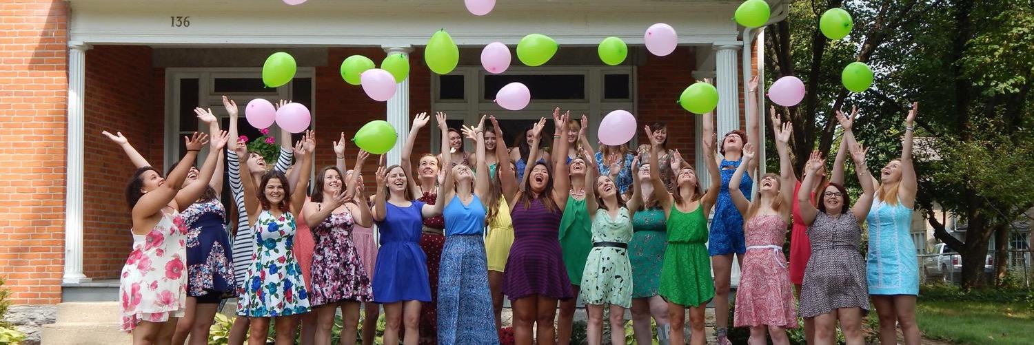 Delta Zeta Alpha Rho banner