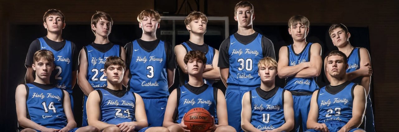 Holy Trinity Catholic Boys Basketball banner