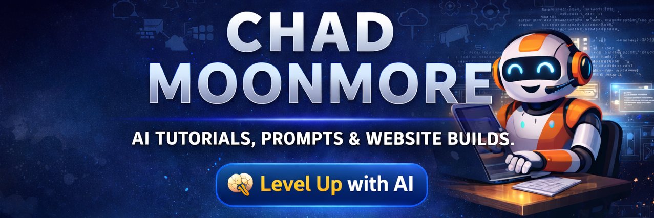 Chad Moonmore banner