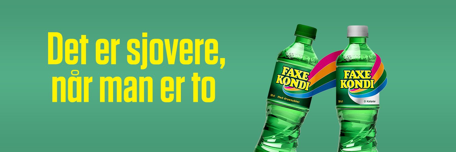 Faxe Kondi banner